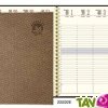 Agenda recycl� 2009 � la semaine sur 2 pages Natur'l