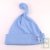 Bonnet b�b� en coton bio, bleu