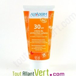 Cr�me protection solaire enfant indice 30, Alpaderm