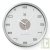 Horloge cadran solaire �cologique ROSARUM A6 Blanc/Vert