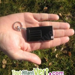 Porte cl� solaire avec LED
