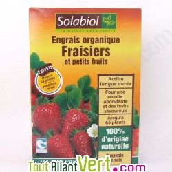 Engrais organique Fraisiers 750g, Solabiol