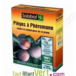 Pi�ge contre la carpocapse de la prune 2 pi�ges, Solabiol
