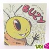 Cahier � colorier Buzy, histoire des abeilles en papier recycl�