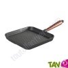 Po�le grill carr�e 24x24cm en fonte naturelle �cologique Skeppshult
