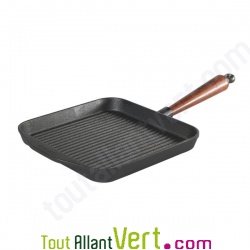 Po�le grill carr�e 24x24cm en fonte �cologique Skeppshult