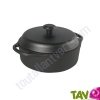 Cocotte ronde en fonte + couvercle �cologique Skeppshult
