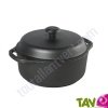 Cocotte ronde 25cm 4 litres en fonte + couvercle �cologique Skeppshult