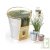 Pot zinc de culture + terreau et graine, 12 cm