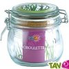 Pot verre de culture + terreau et graine, 12 cm