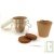 Pot verre de culture Ciboulette + terreau et graine, 12 cm