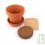 Pot terre cuite enfant + terreau et graines bio, 12 cm