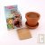 Pot terre cuite enfant Tomate groseille + terreau et graines bio, 12 cm