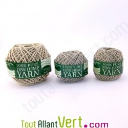 Ficelle fine, chanvre naturel