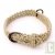 1 x Collier chien r�glable en chanvre biologique, naturel, 60 cm