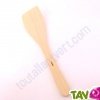 Spatule en bois de h�tre non trait�, 30 cm
