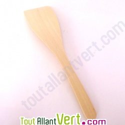 Spatule en bois de h�tre non trait�, 30 cm