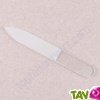Lime � ongle en verre tremp�, transparente, 9 cm