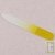 Lime � ongle en verre tremp�, jaune, 9 cm