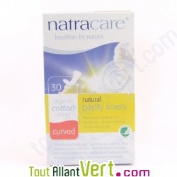 Prot�ge slip naturel et coton biologique x 30