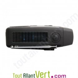 Mini-radio autonome solaire dynamo ETON FR140