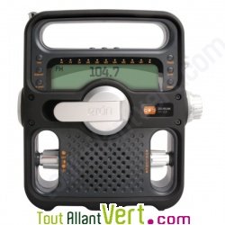 Radio autonome solaire dynamo ETON FR550
