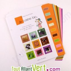 Fiches pratiques \"cuisine bio\" pour d�buter, V�ronique Bourfe-Rivi�re, lot de 24.