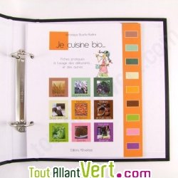 Fiches pratiques \"cuisine bio\" pour d�buter, V�ronique Bourfe-Rivi�re, lot de 24.