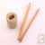 Taille crayon bois avec r�servoir 2 trous en carton recycl�