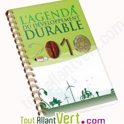 Agenda recycl� 2010 du D�veloppement Durable: sensibiliser utile! Version Bureau � spirale 17x27cm