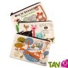 Trousse � crayons en coton biologique, 21 x 13 cm