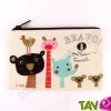 Trousse � crayons en coton biologique "Bravo!", 21 x 13 cm