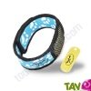 Bracelet anti-moustiques aux huiles essentielles Parakito Empreinte Bleu