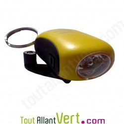 Porte cl� lampe � dynamo