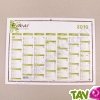 Calendrier recycl� 2012 2 faces 29,5x22 cm