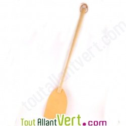 Tapette � mouche bois et cuir, 54 cm