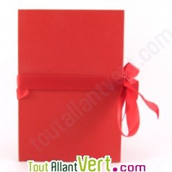 Album photo accord�on carton recycl�, 17,5x12 cm