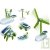Kit de 6 jeux de construction � �nergie solaire