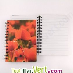 Carnet spirale recycl� lign�