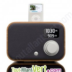 Vers 1.5R Radio-r�veil/Alarme, station pour iPod, iPhone et 3.5mm: dock/enceintes/syst�me sonore haute qualit�