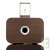 Vers 1.5R Radio-r�veil/Alarme Finition Noyer Fonc�, station pour iPod et 3.5mm: dock/enceintes/syst�me sonore haute qualit�