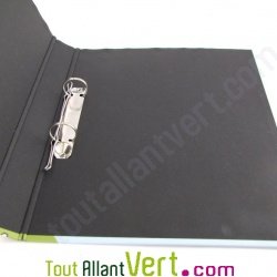 Classeur recycl� vache, 2 anneaux, A4, dos 3 cm