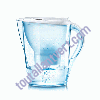 Carafe Brita �dition Marella Blanche Passion 2.4litres