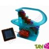 Montagne russe � �nergie solaire, jeu de construction