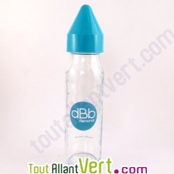 Biberon en verre 240 ml lait