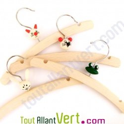 Cintre enfant en bois non trait�