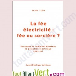 Livre La F�e �lectricit�: f�e ou sorci�re? Pourquoi et comment �liminer la pollution �lectrique chez soi, par Annie Lob�