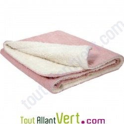 Couverture ou tapis de jeux coton bio enfant, 75x100 cm