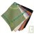 Bandana "Balade" vert en chanvre biologique, 54x54 cm