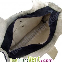 Sac d\'�paule chanvre bio, 40x25x8cm